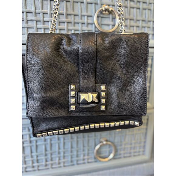 NWOT ZARA STUDDED MEDIUM CROSSBODY chain bag, $128 - Picture 3 of 11